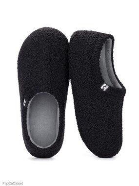Teddy Fleece Closed Back Memory Foam House Slippers